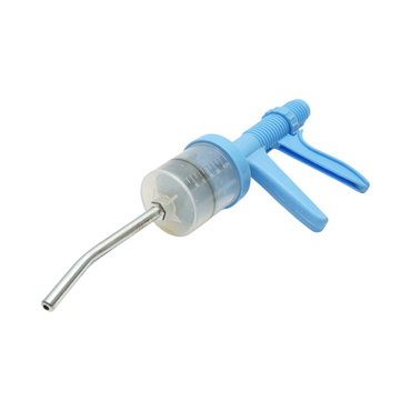 Dispenser, semi-automatic syringe 150ml for administering suspensions, oral solutions Breckner Germany