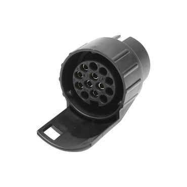 Trailer plug adapter 7/13 pins 12/24V Breckner Germany