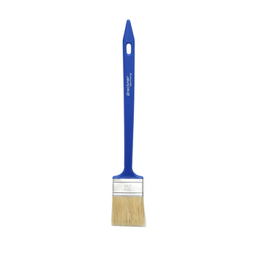 Flat paintbrush, curved tip 2.5 inch (63mm) Breckner Germany