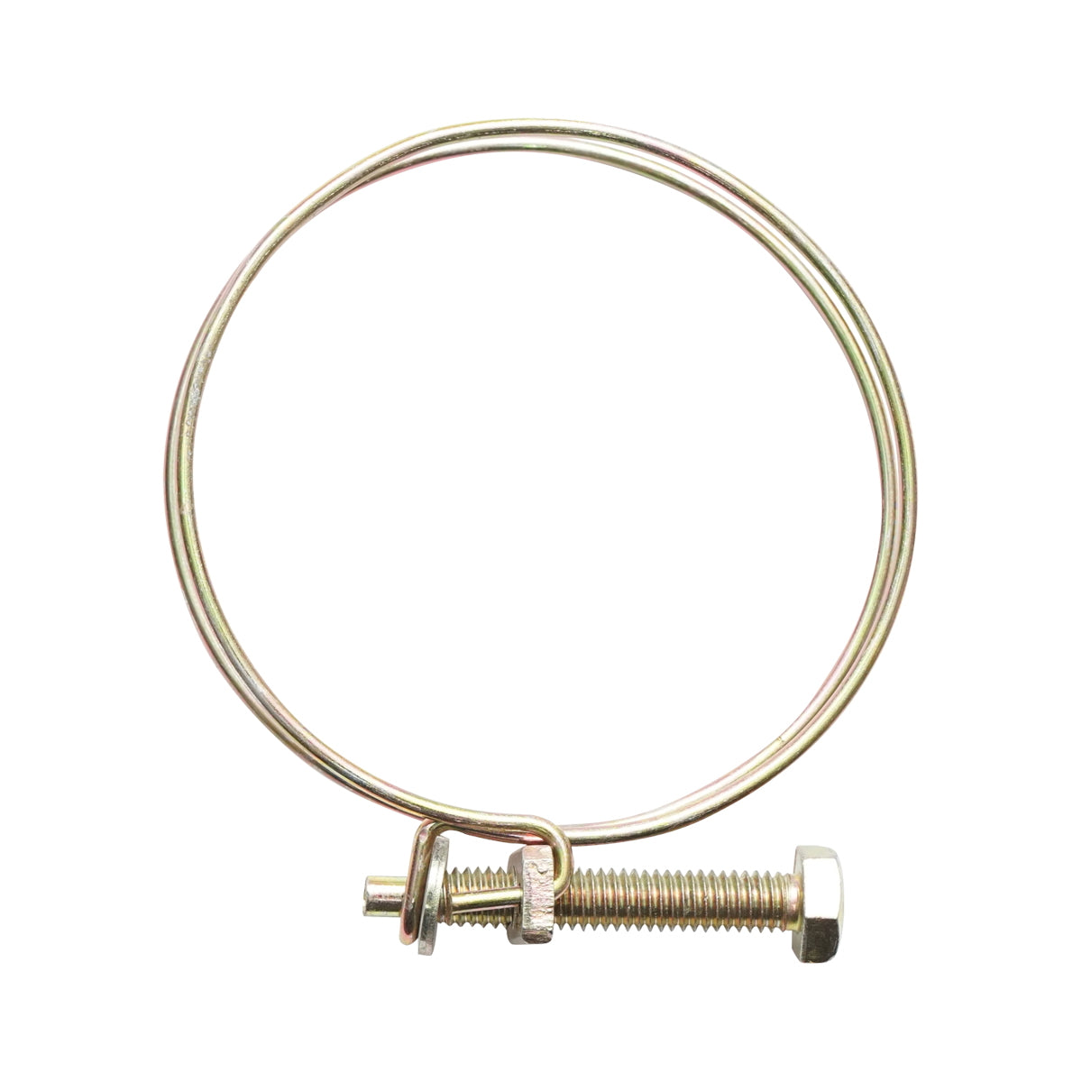 Wire collar 60-65mm with screw M6x60mm for hose Breckner Germany