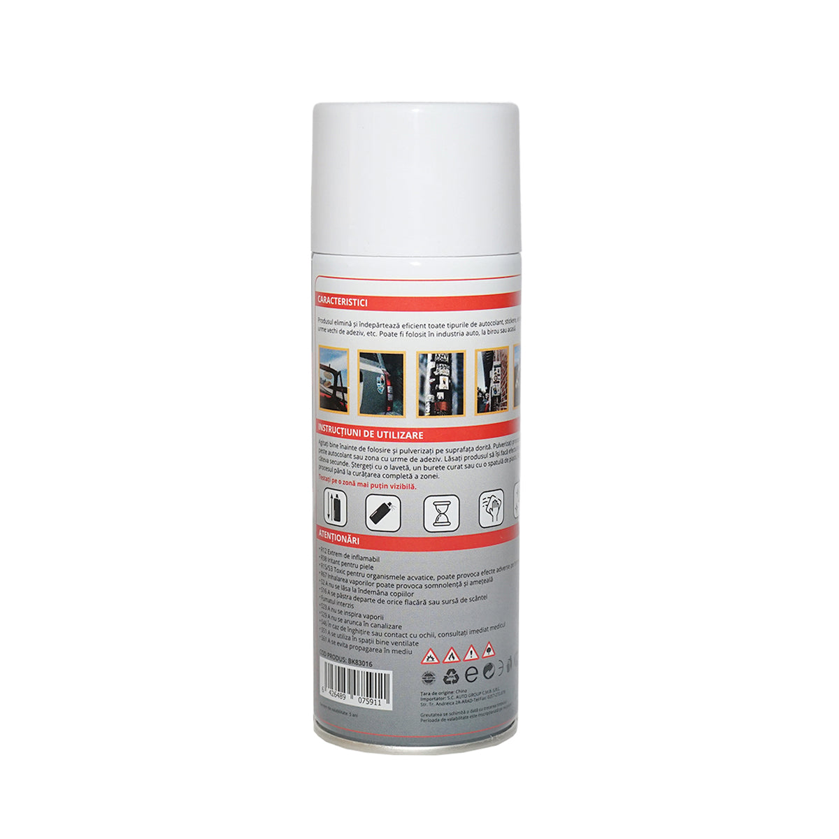 Sticker and label remover spray, 450ml Breckner Germany