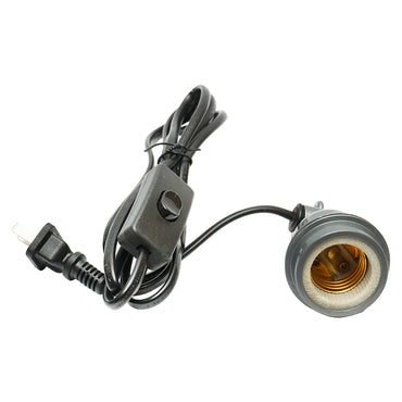 Support, E27 bulb holder for poultry heating, animals 230V, cable 1.7m