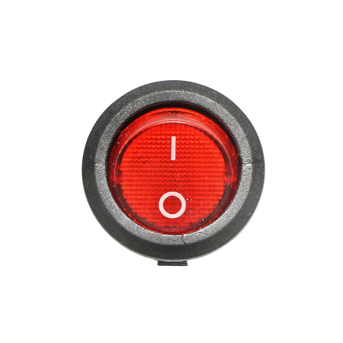 On-off switch button 12V/10A, 250V AC/6A with 3 pins Breckner Germany