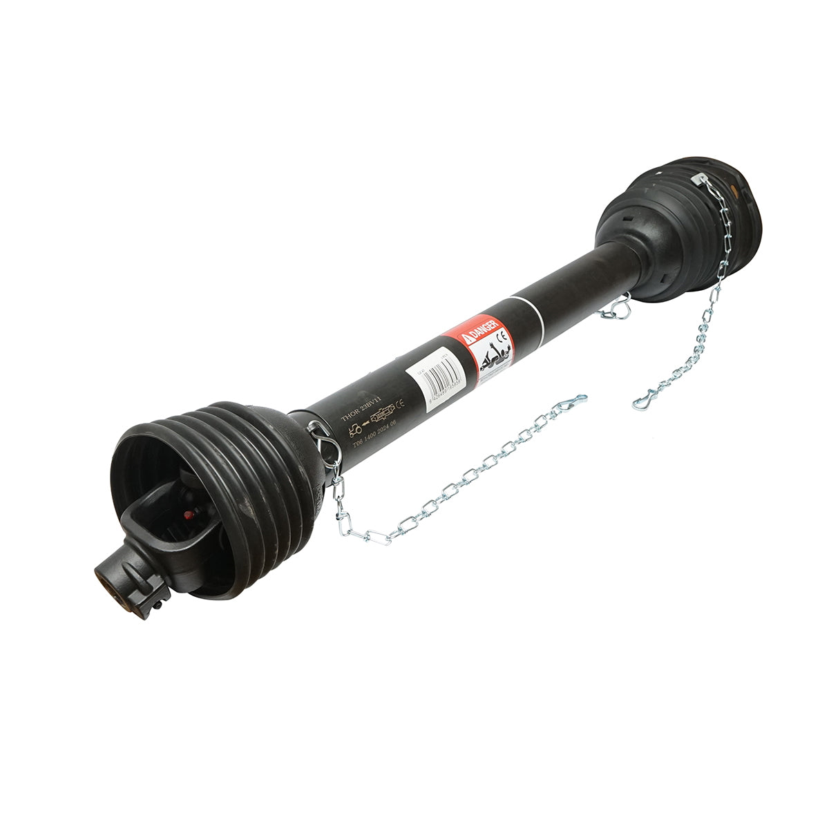 Cardan 1400 mm Z+W T6 Z=6 double joint cross 30.2x92 type Walterscheid