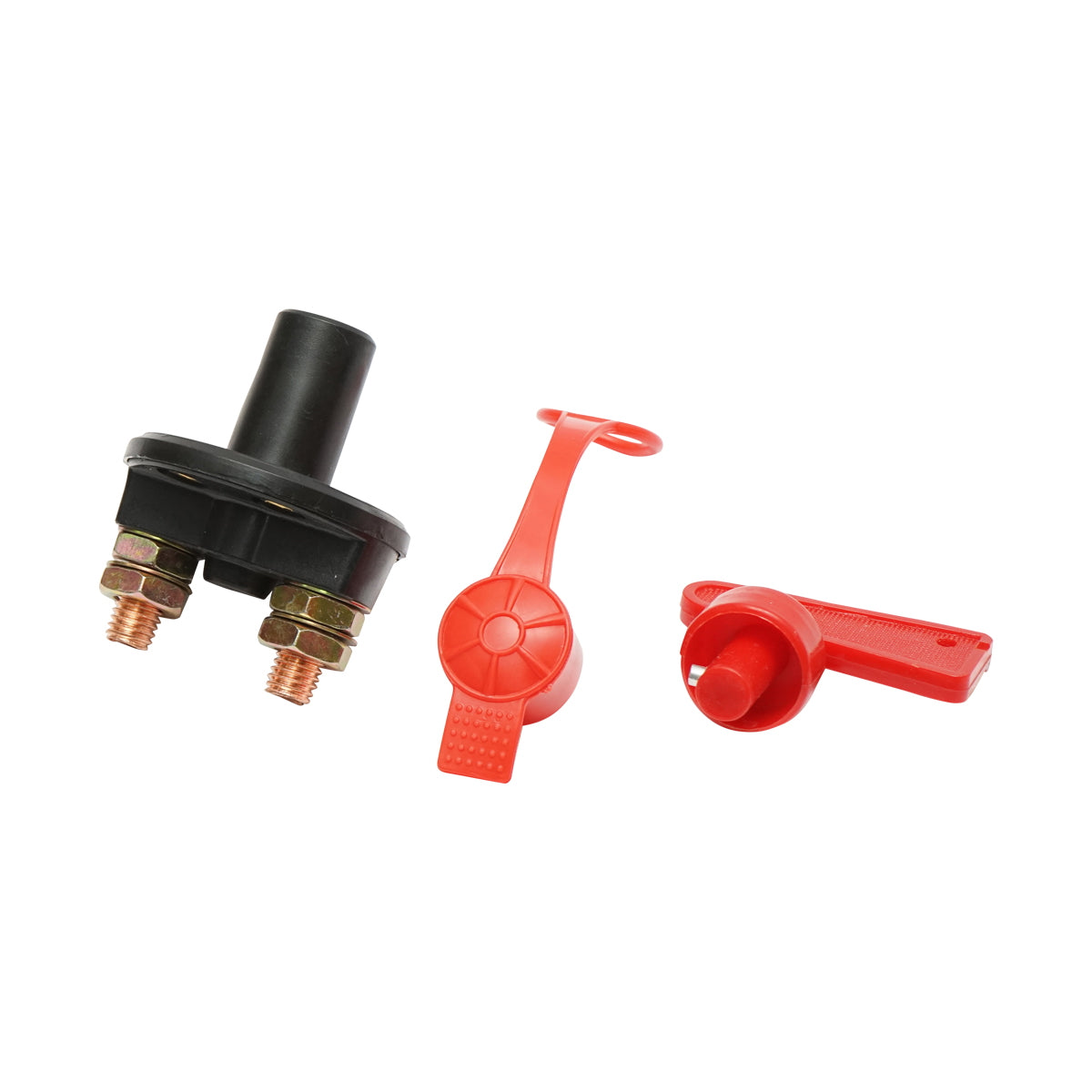 General contact with plastic key and copper connectors