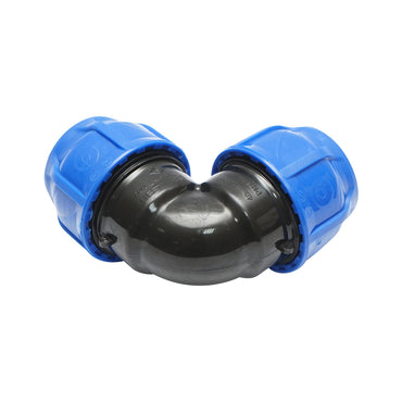 Compression fitting equal D40x40mm, PN16, for irrigation systems