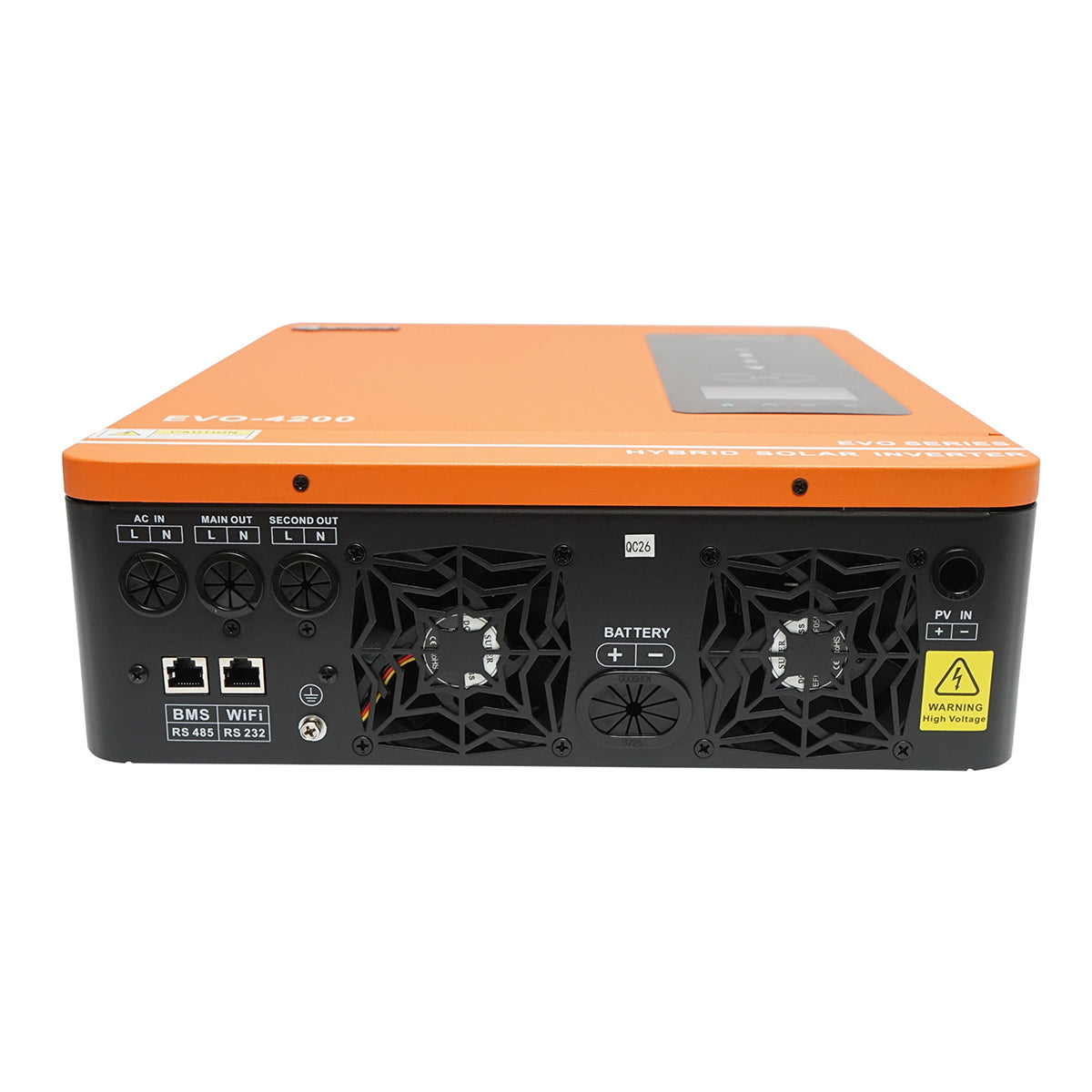 Hybrid solar inverter 3.0 KW, 24V, 120A MPPT, single-phase, ON/OFF-GRID, EVO-4200 Bourget