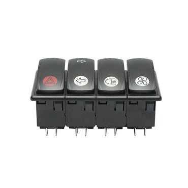 Control panel, 4-button universal switch