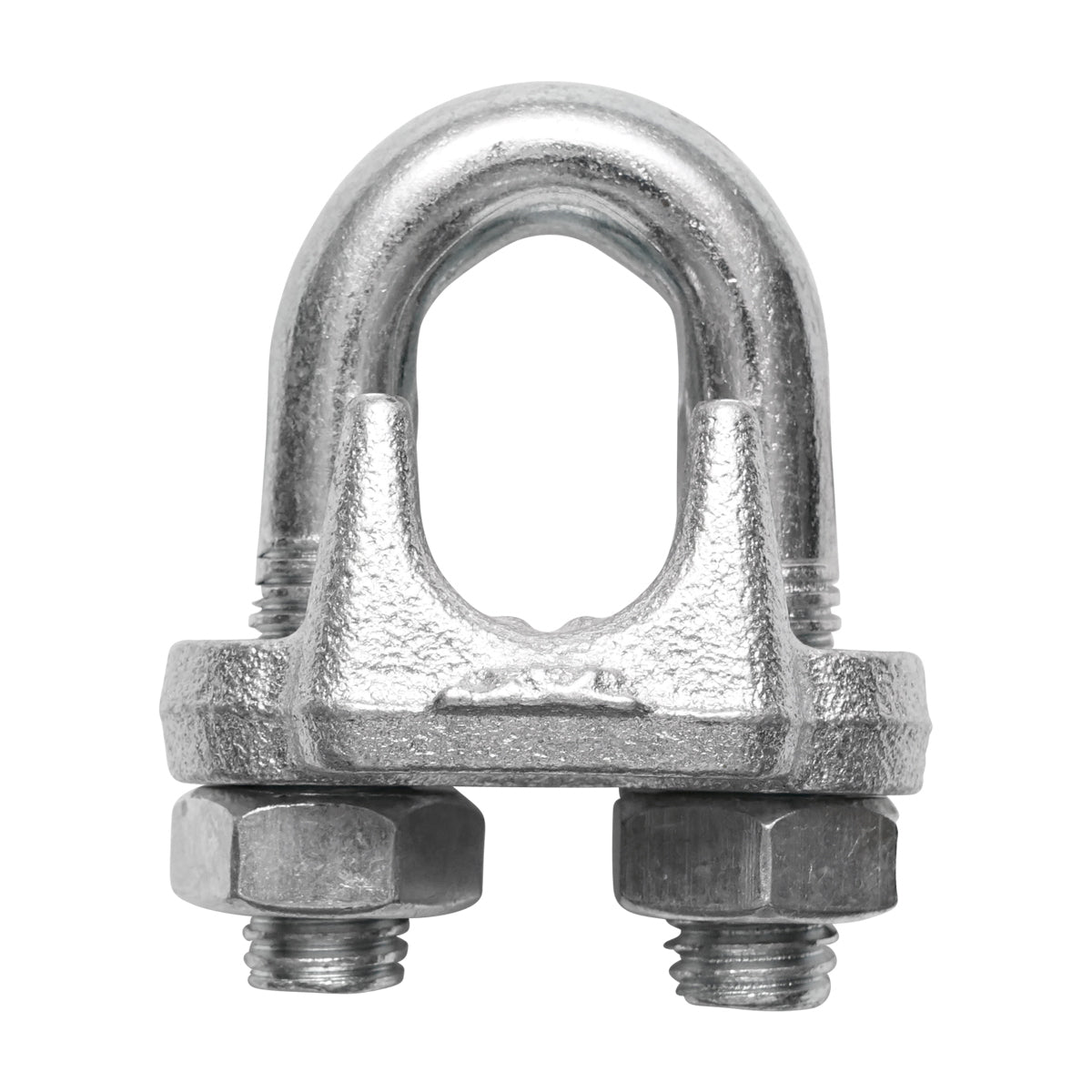 Zinc-coated clamp DIN 741-18 for 18 mm cable Breckner Germany