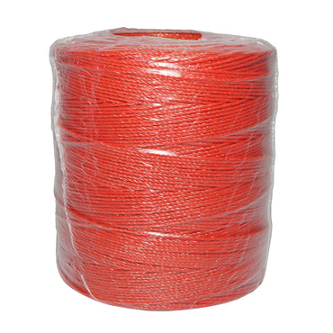 Roll of orange wire 2.5mm, 3x0.15mm SS stainless steel, 15 Ohm/m 1000m electric fence Breckner Germany
