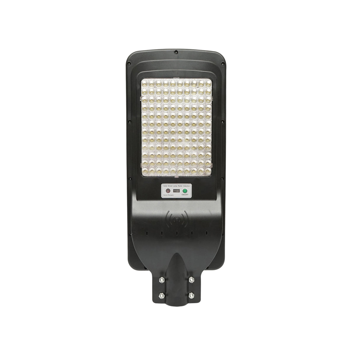 150W LED solar street lamp, IP65, 6500K with solar panel, motion sensor, remote control, pole mounting Breckner Germany