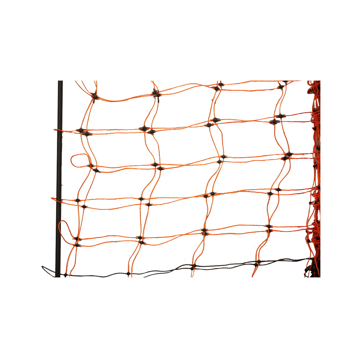 Electric fence mesh, length 50m and height 108cm with double leg, 11x15mm
