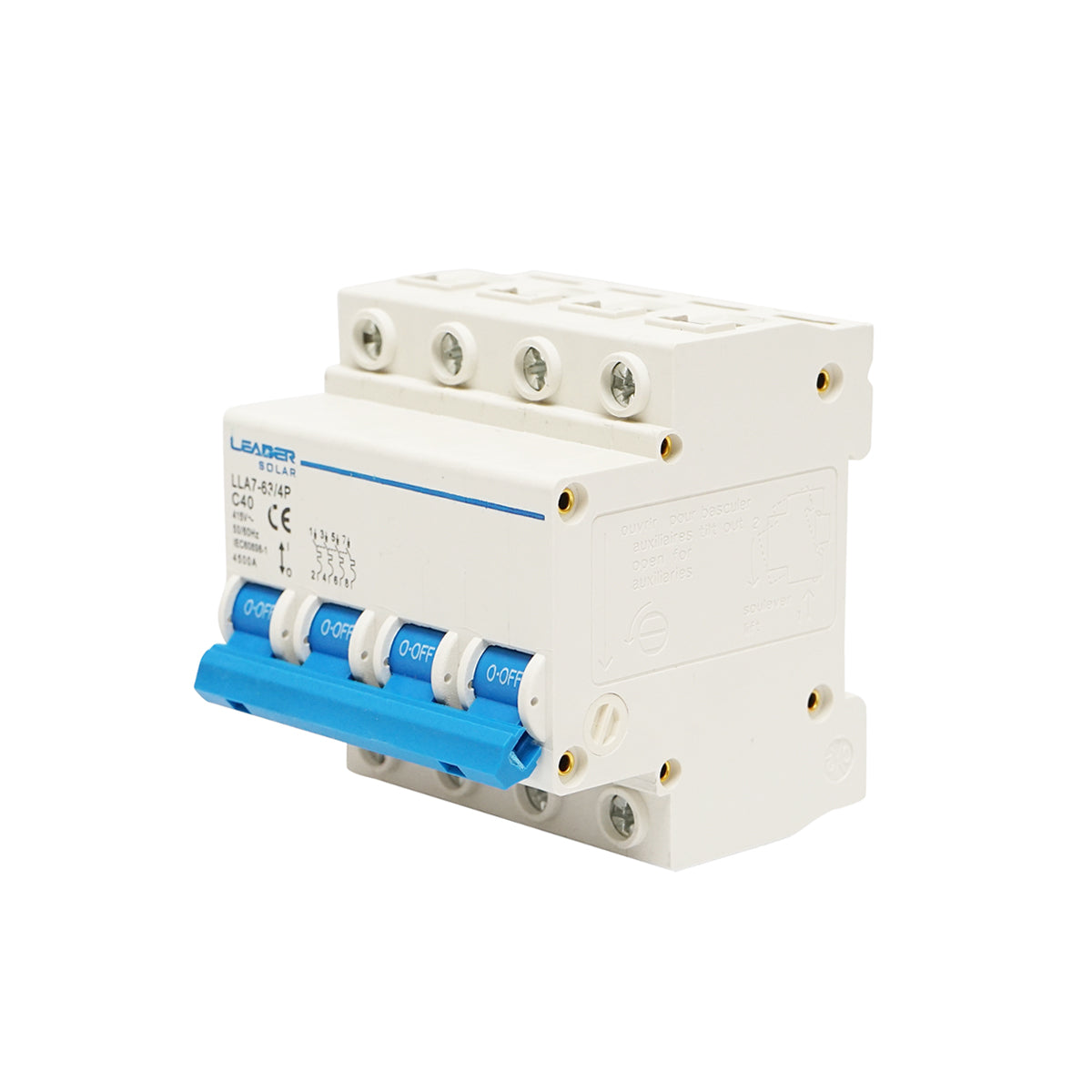 Automatic circuit breaker type 4P-40A-415VAC Leader