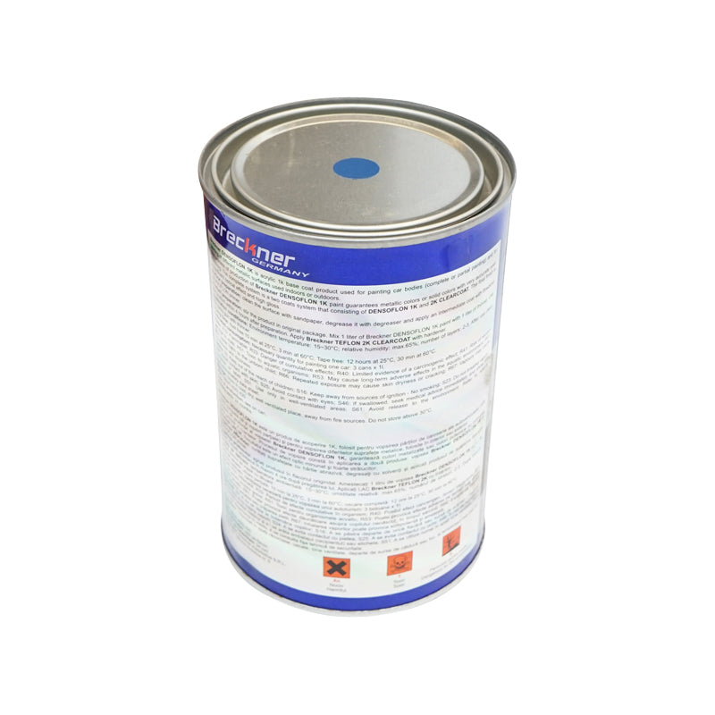 1L Breckner Germany Metallic Azure Blue 1K Car Paint