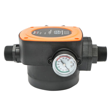 Automatic electronic pressure switch with manometer 2.2KW, 220V for water pump, manually adjustable pressure up to 15 bar HYDROCALL-2200G