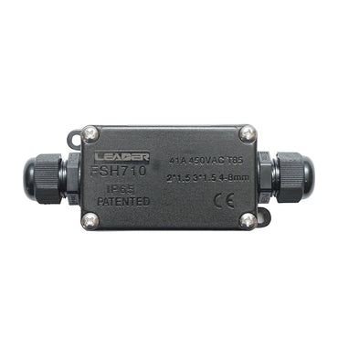 Sealed junction box with presets 41A 450V AC, 2 ways 4-8mm IP65 Leader