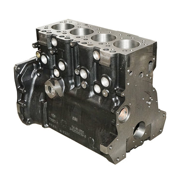 Engine block with oil seal Massey Ferguson OEM codes 3637377M91, 3641082M91, 4223781M91, 4225216M91, 3711315A, 3711345A, M7BA0225, ZZ50031, ZZ50038, ZZ50081, ZZ50224, ZZ50226