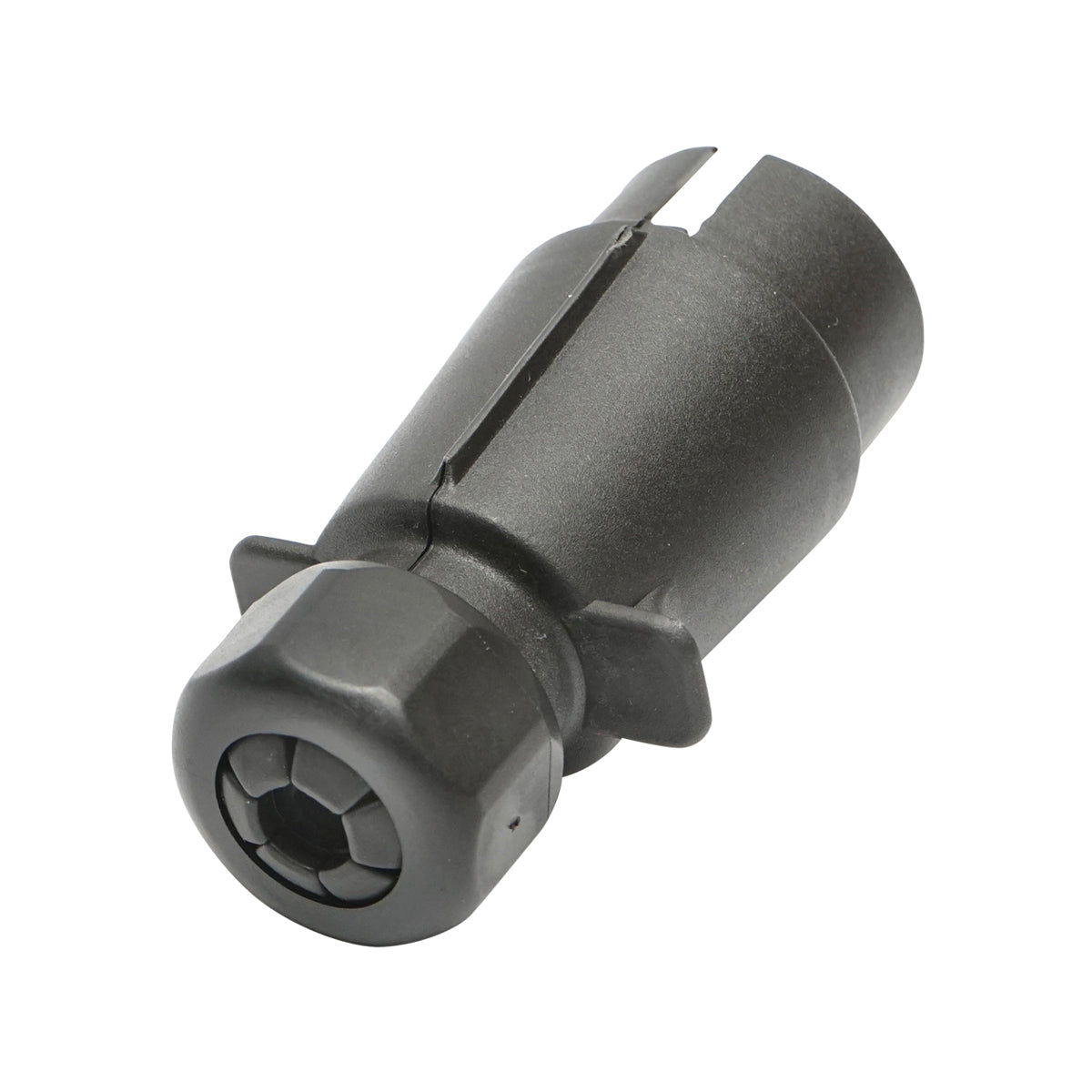 12V plastic car socket with 7 connectors for Breckner Germany trailer.