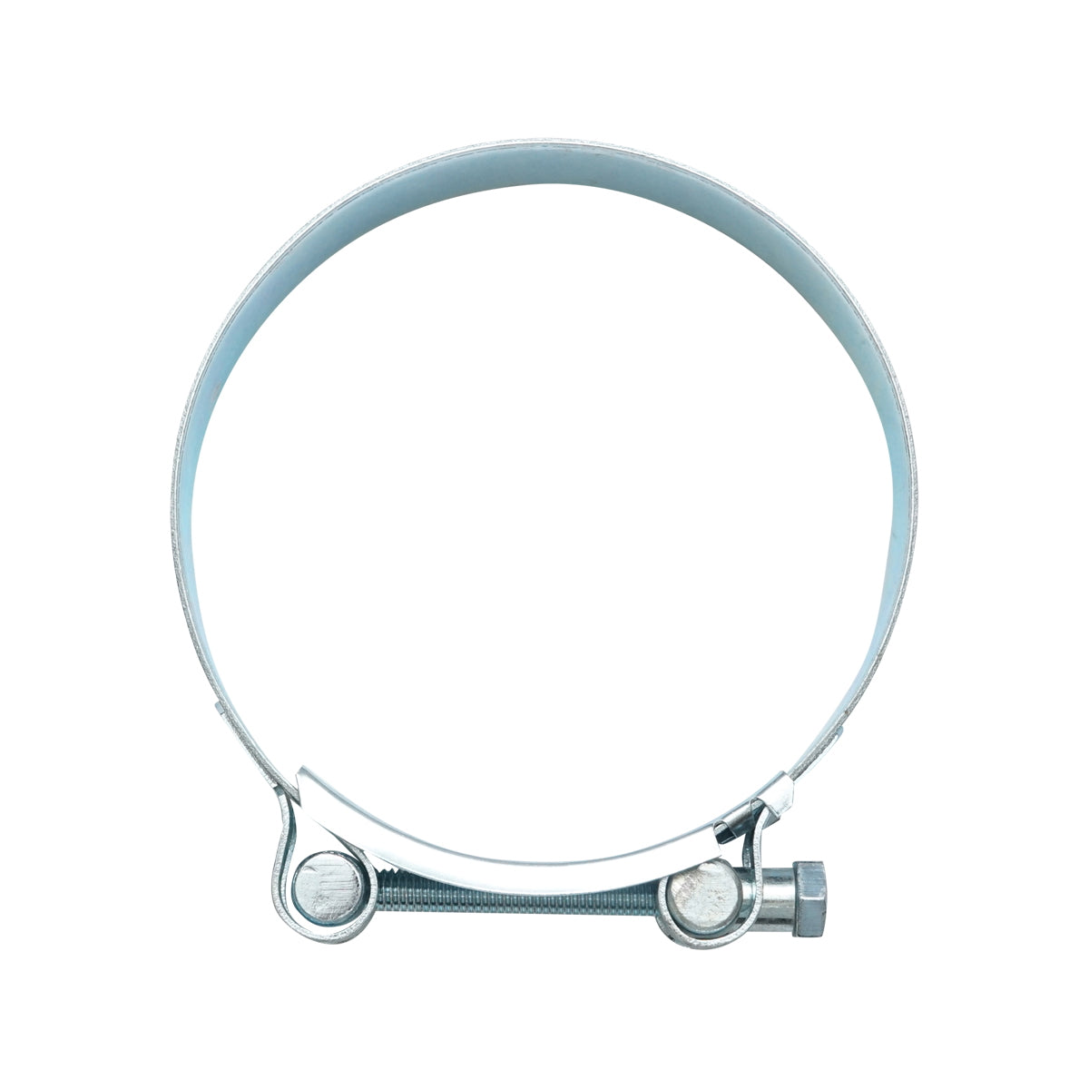 Force collar, galvanized metal clamp with screw W1 for hoses 113-121mm Breckner Germany