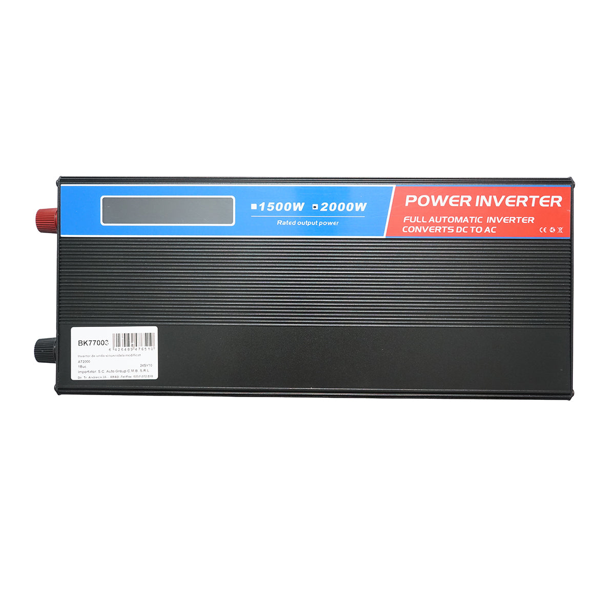12V-220V 2000W LCD inverter with USB Breckner Germany