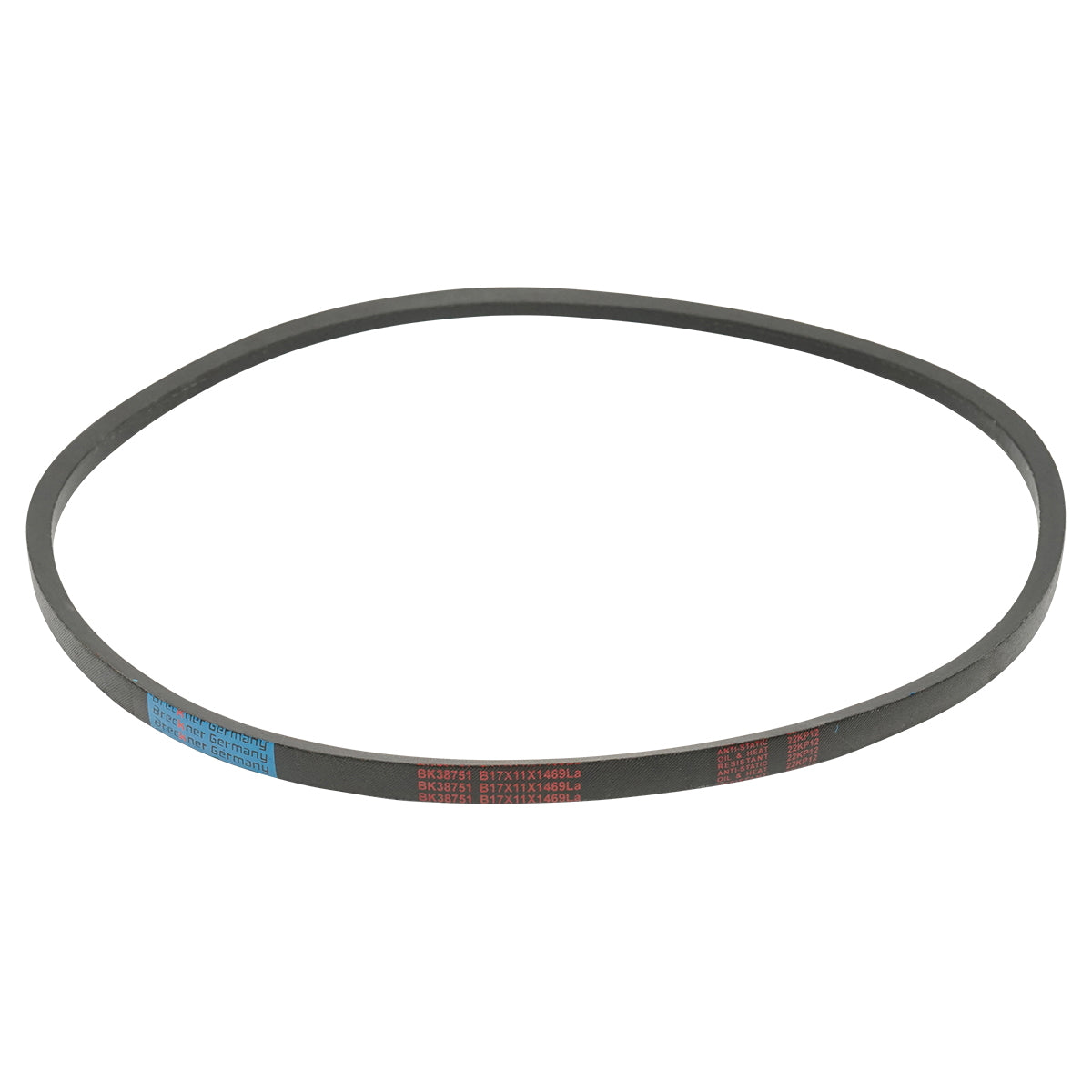 Belt transmission trapezoidal B 17x11x1469 LA 17x1469 Breckner Germany