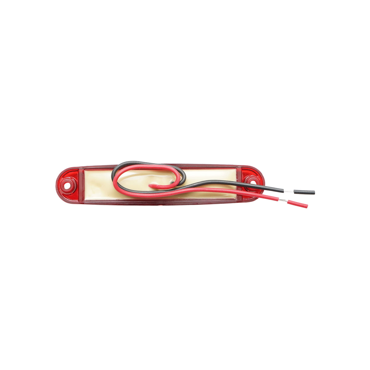 Side LED red marker lamp 100mm 12-24V Breckner Germany