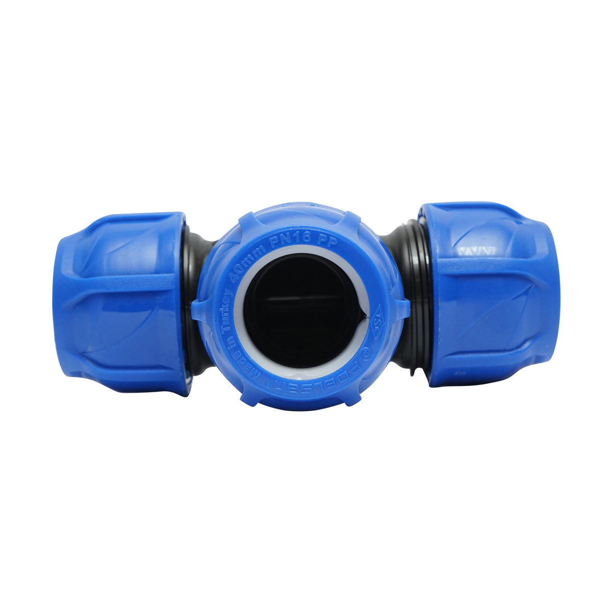 Your equal compression D40x40x40mm PN16, for irrigation systems
