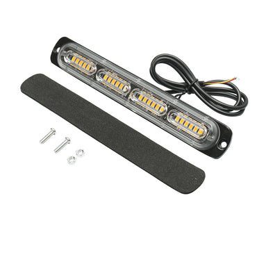 LED marker lamp 12-24V, 24W, yellow, 24 LEDs 190x28x10mm