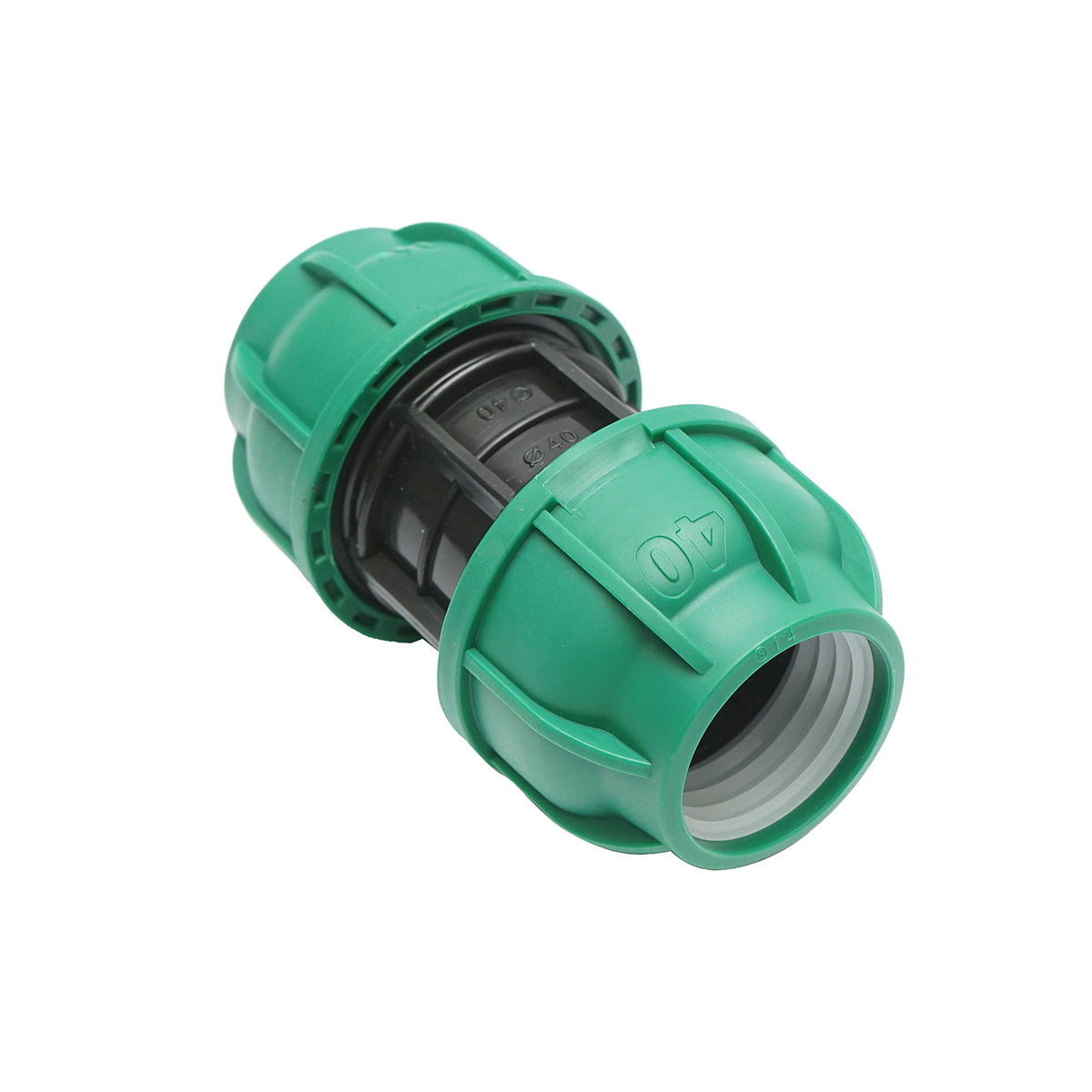D40x40mm PN10 coupling fitting for irrigation systems