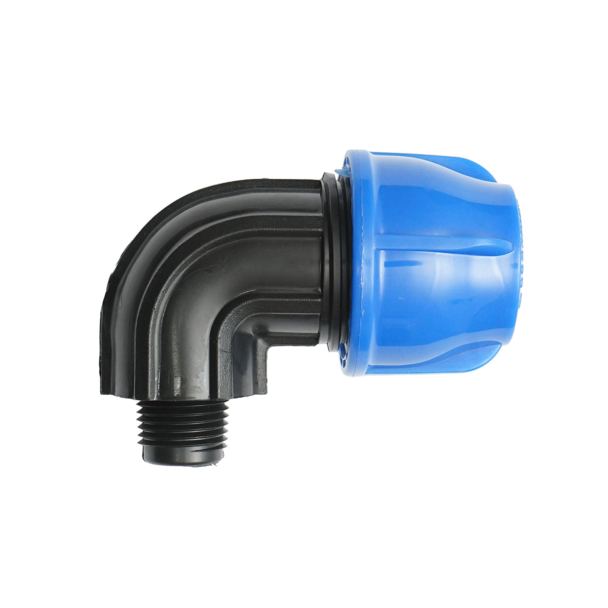 Compression fitting with external thread D25mmx1/2 toll PN16, for irrigation systems