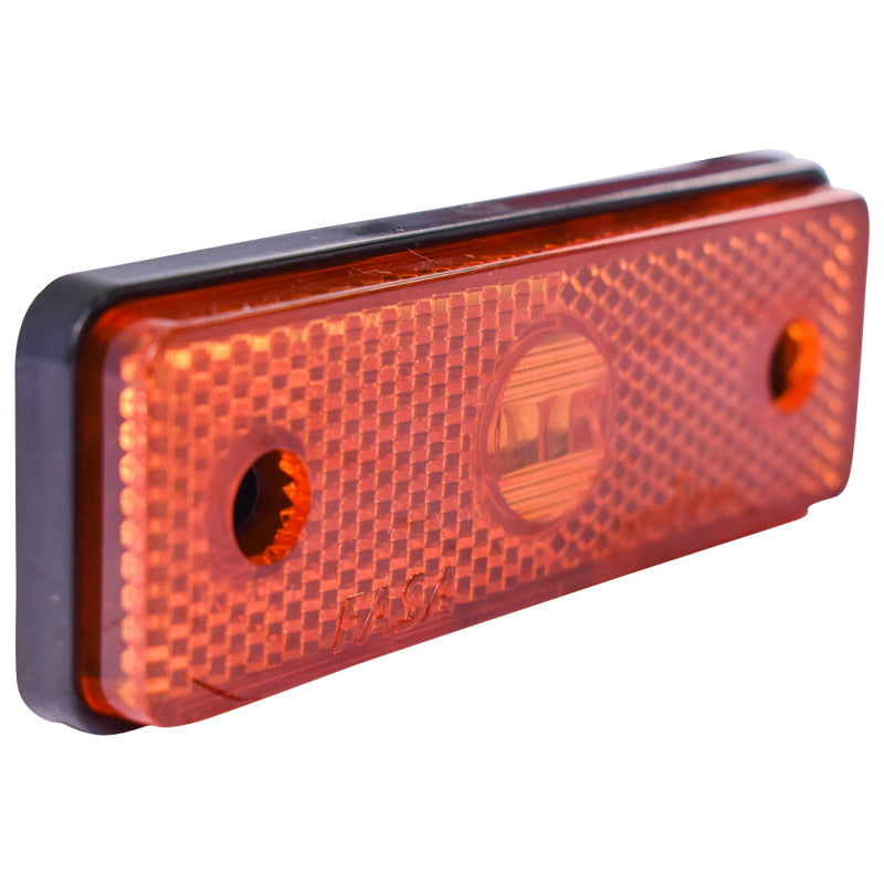 Orange side lamp 24V with LED