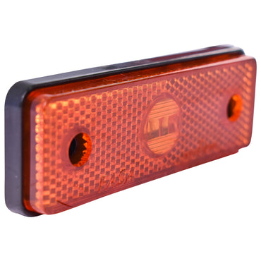 Orange side lamp 24V with LED