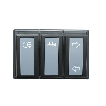 Control panel, universal 3-button switch