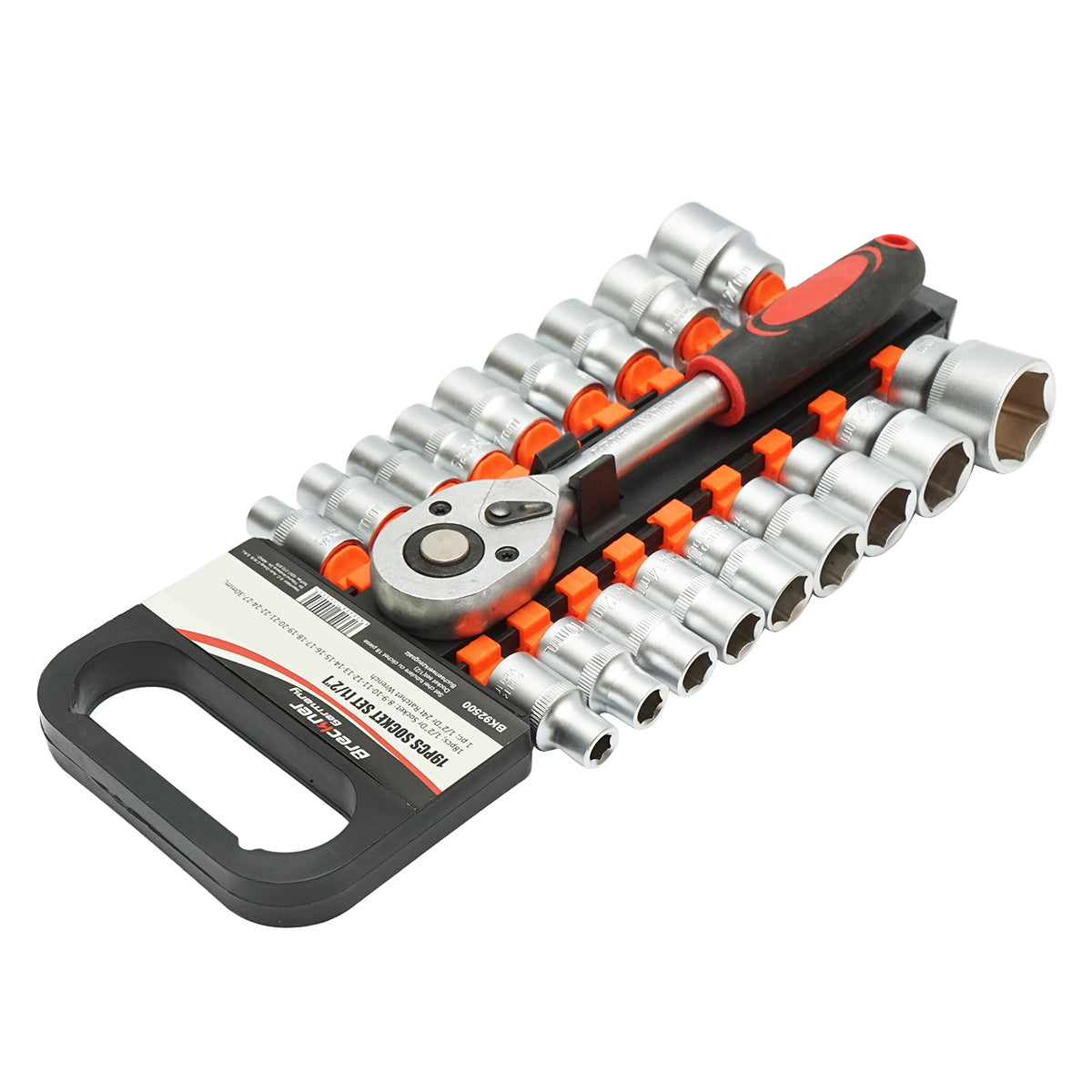 19-piece socket wrench set with ratchet 1/2 Breckner Germany