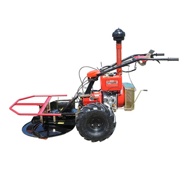 950mm rotary mower with diesel engine and electric start 1850x880x860mm