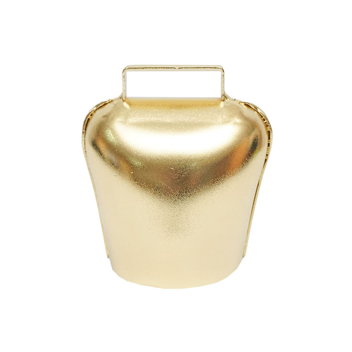 Sheep and cattle bell, 11.5 cm diameter, golden