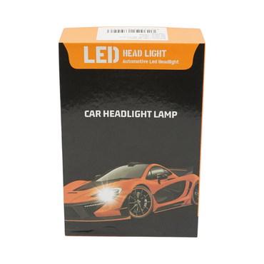 Set of 2 H3 LED car bulbs, 27W, 12V cold white light