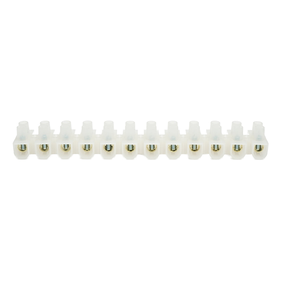 60A 380V terminal block, 12 poles 25mm Leader