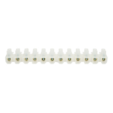 60A 380V terminal block, 12 poles 25mm Leader