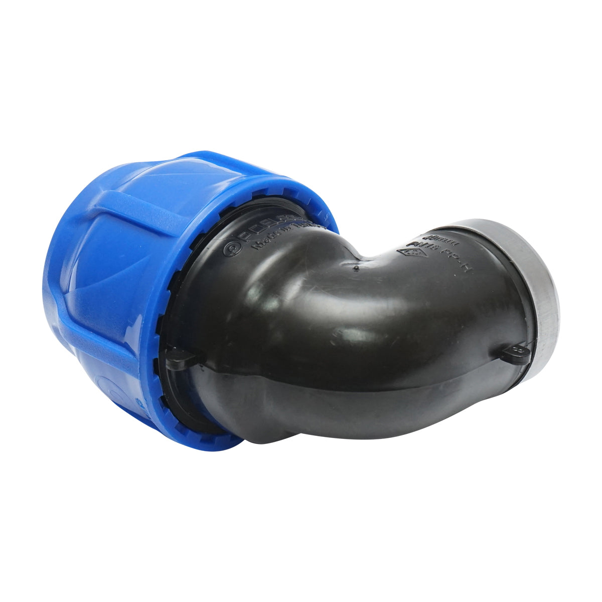 Compression fitting mother internal thread D40mmx1 PN 16 bar for PEHD irrigation systems