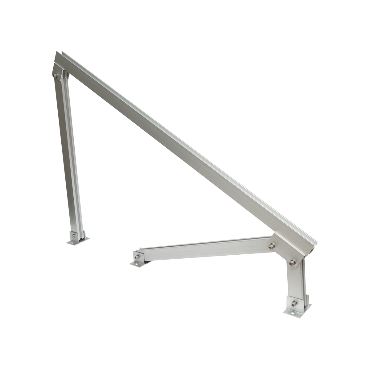 Support kit for photovoltaic panels mounting on ground and flat roof system B Breckner Germany