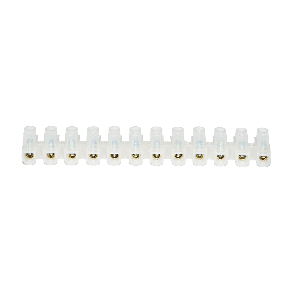 10A 380V terminal block, 12 poles 10mm Leader