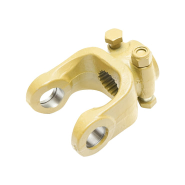 Cardan fork T8 for socket 1 3/8 Z=20 with bolt, cross 35x106.5mm