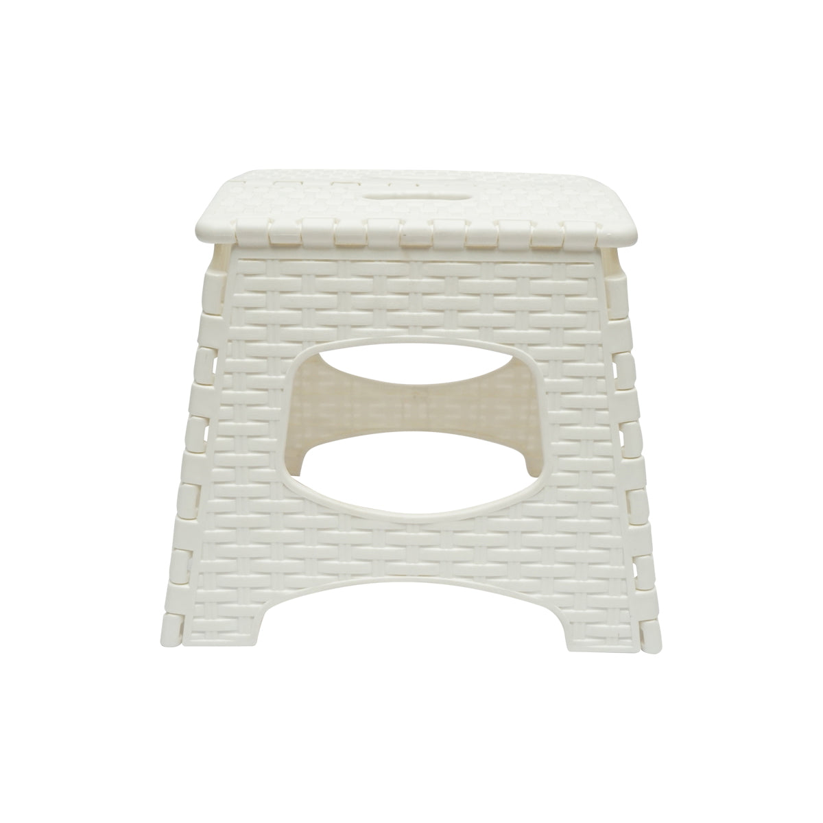 White foldable plastic chair 286X325X270 mm
