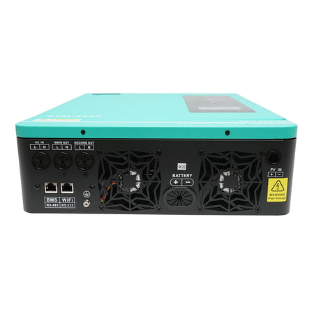 Invertor solar hybrid 6.2 KW, 48V, 120A MPPT, monofazic, ON/OFF-GRID, EVO-6200 Bourget