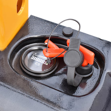 Electric pallet truck 500kg with self-loading