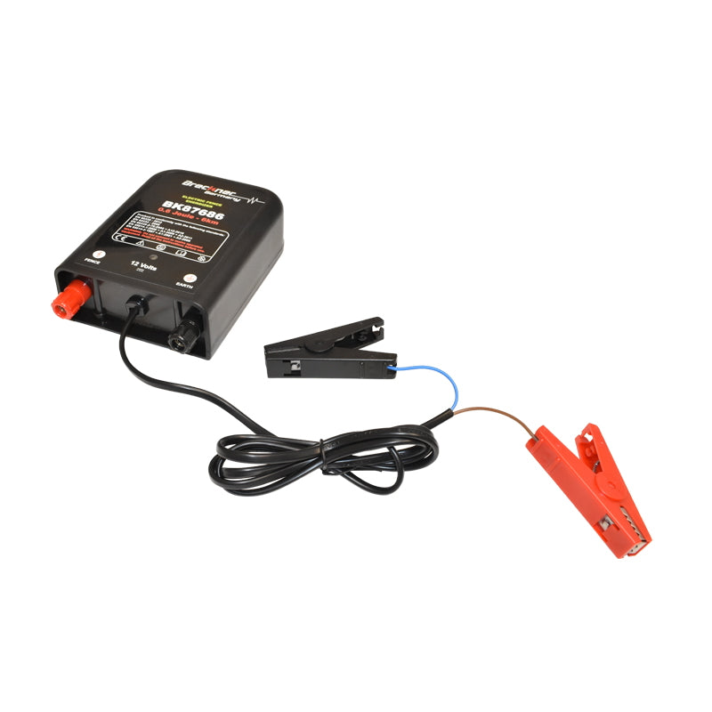 12V pulse generator, 0.6 Joule, 6km electric fence Breckner Germany