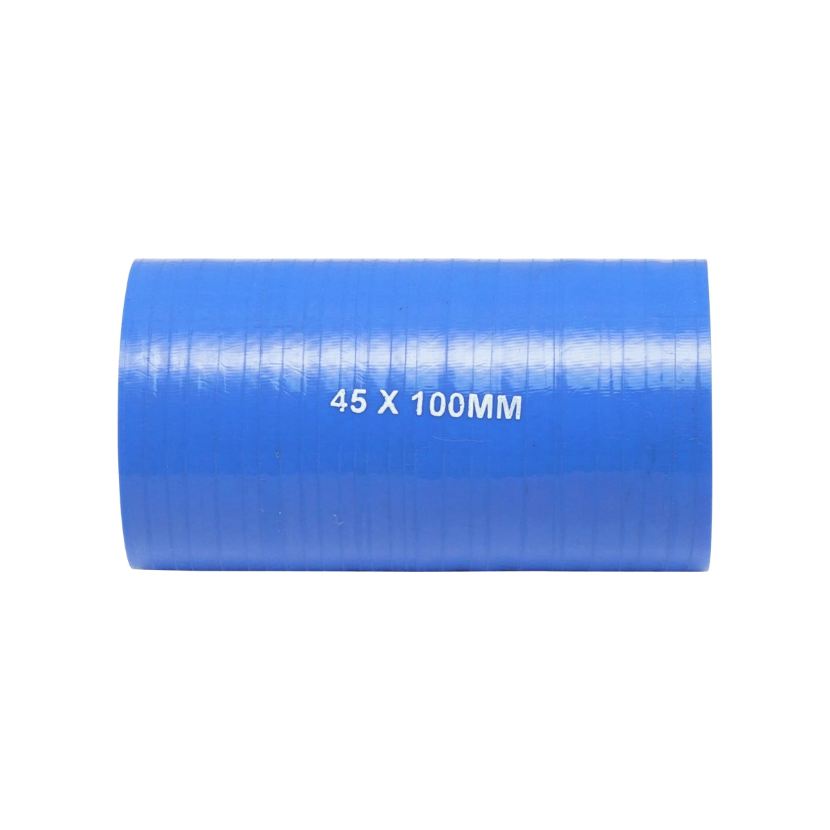 Cooling hose straight 45x100mm silicone with textile insert Breckner Germany