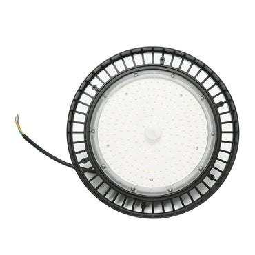 LED High-Bay Industrial Lamp 150W, 220V, 6000K, 22500LM for halls, warehouses 330x140mm Breckner Germany
