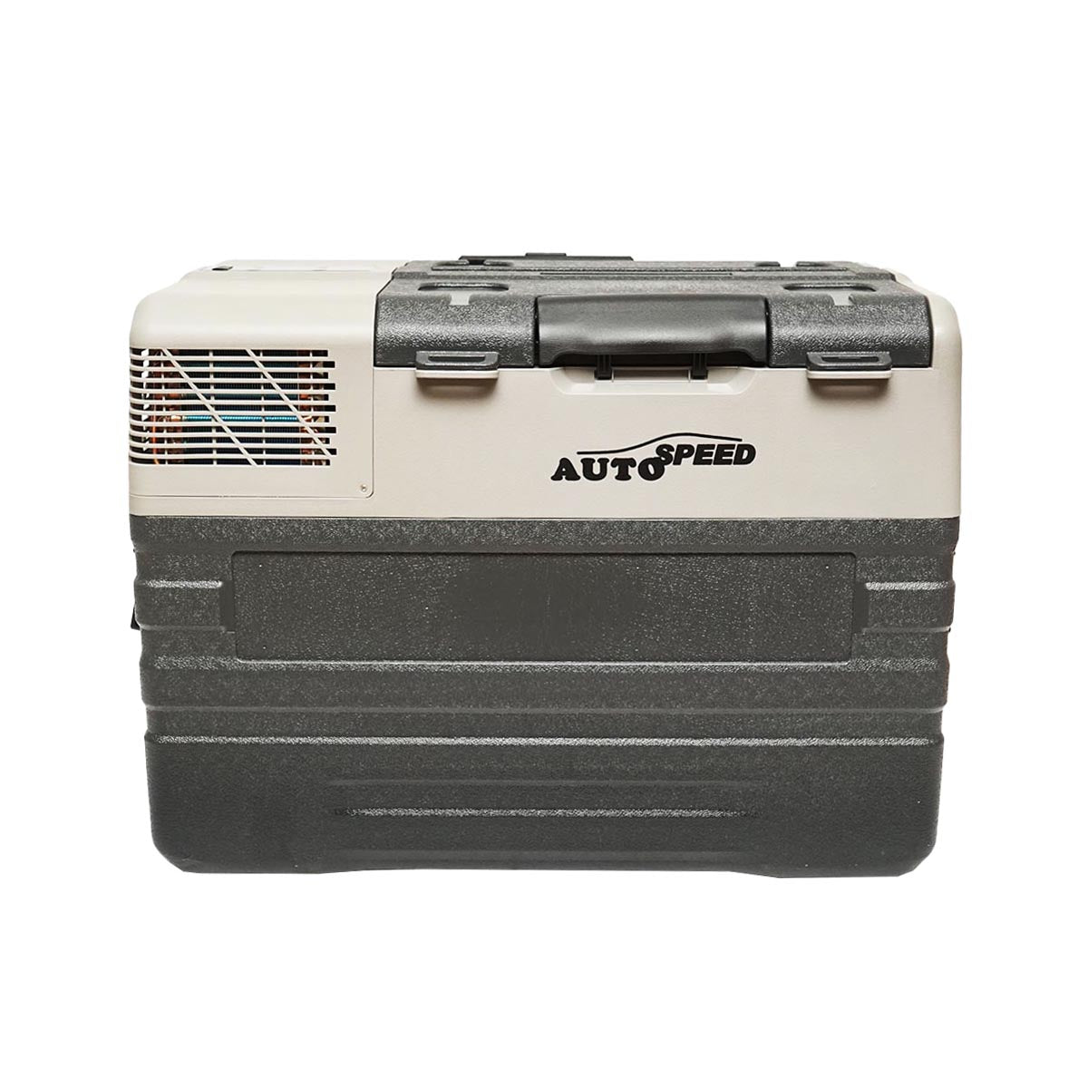 Car refrigerator with compressor and trolley wheels 42L 12-24-220V 60W